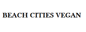 Beach Cities vegan - Logo